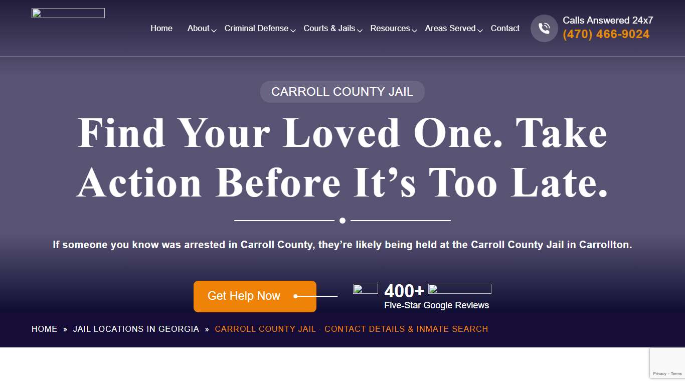 Carroll County Jail Contact Details & Inmate Search